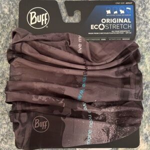 Buff | Original EcoStretch Neckwear - Grey Live More Now Pattern